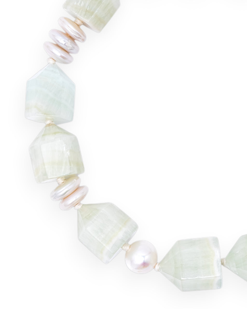 NINA NECKLACE - PISTACHIO